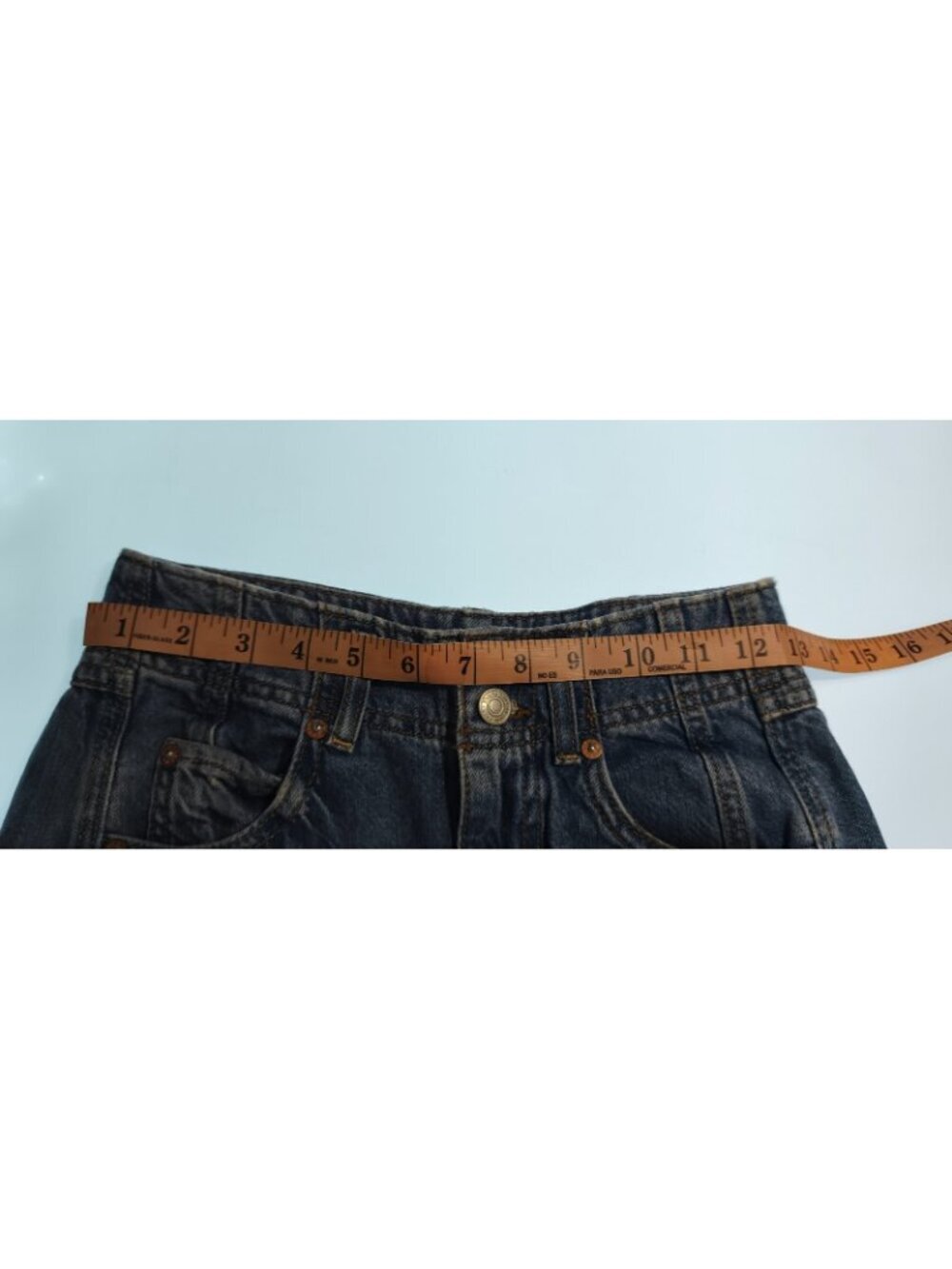 Free People We The Free Astor High Rise Straight Jeans Size 25 Medium Wash Blue - Picture 9 of 12
